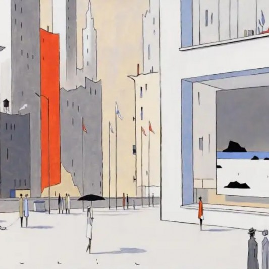 Digigraphie - Sunny Winter Day - François Avril - principal