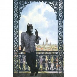 Affiche Blacksad « Balcony » signée par Juanjo Guarnido
