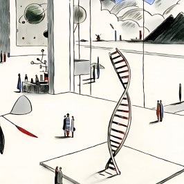 Tirage d'Art - Atom city X - François Avril