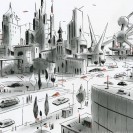 Tirage d'Art - Atom city VI - François Avril - principal