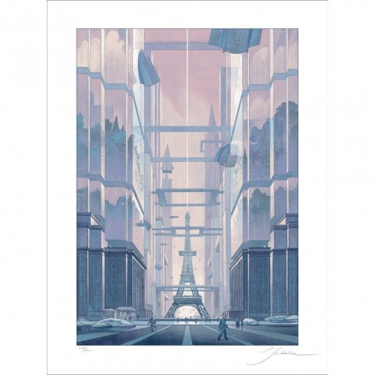 Sérigraphie Revoir Paris - 2025 - principal