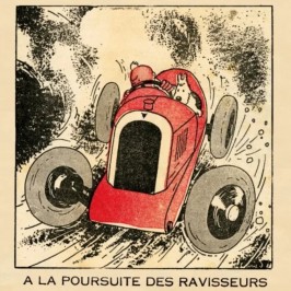 Affiche Tintin - Le Petit Vingtième N°1 - Les cigares du pharaon