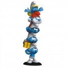 Figurine les Schtroumpfs - Colonne des Schtroumpfs polychrome - Collectoys - principal