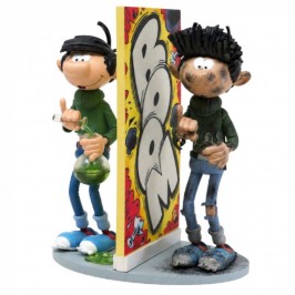 Figurine collection Plastoy Gaston Lagaffe, l'expérience de chimie