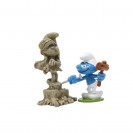 Figurine Pixi Schtroumpf Sculpteur - principal