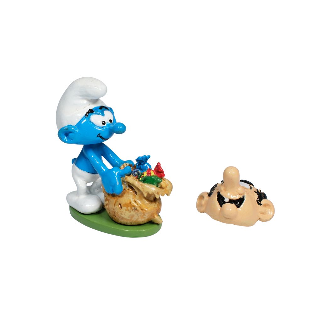 Figurine Pixi Origine - Schtroumpf déguisé en Gargamel - principal