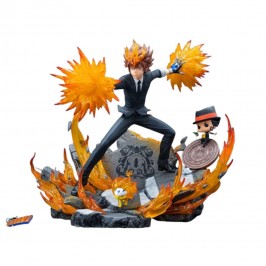 Figurine Reborn! - Tsuna, Reborn et Natsu