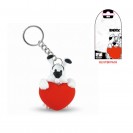Porte-clés Blister Idéfix coeur rouge - principal