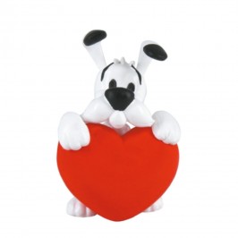 Figurine PVC - Idéfix Coeur rouge