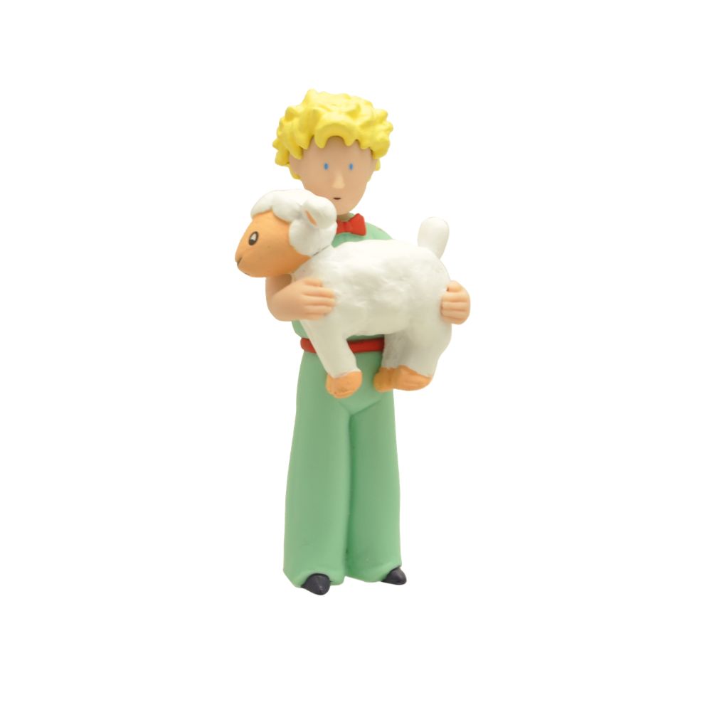 Figurine PVC le Petit Prince et le mouton - principal