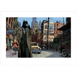 Estampe pigmentaire BLACKSAD "New York..."
