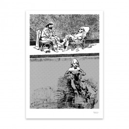 Sérigraphie Tif &Tondu – Blutch – Cahier 2