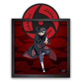 Tableau cadre - Naruto - Le Sharingan d'Itachi