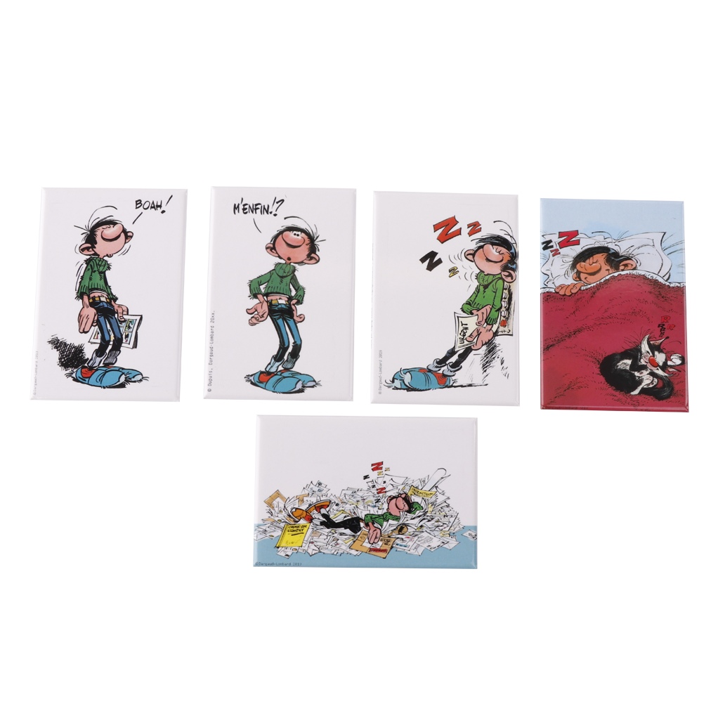 Pack Magnet Gaston Lagaffe - Paresse ! - principal