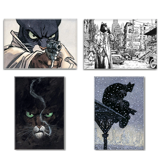 Pack Magnet Blacksad - Black & White - principal