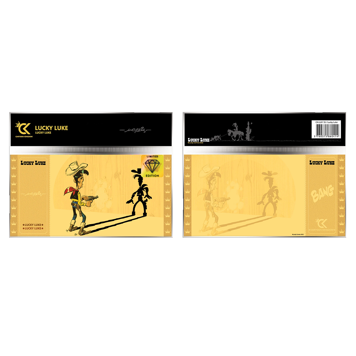 Ticket d'or Lucky Luke - Lucky Luke - Edition collector - principal