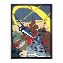Tableau Blake et Mortimer - Le Secret de l'Espadon, tome 3 - Caisse américaine noire