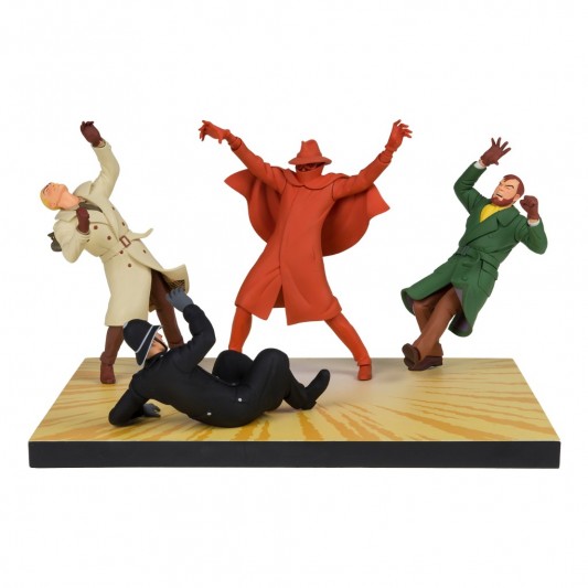 Figurine Blake et Mortimer  - Coffret 4 personnages - principal