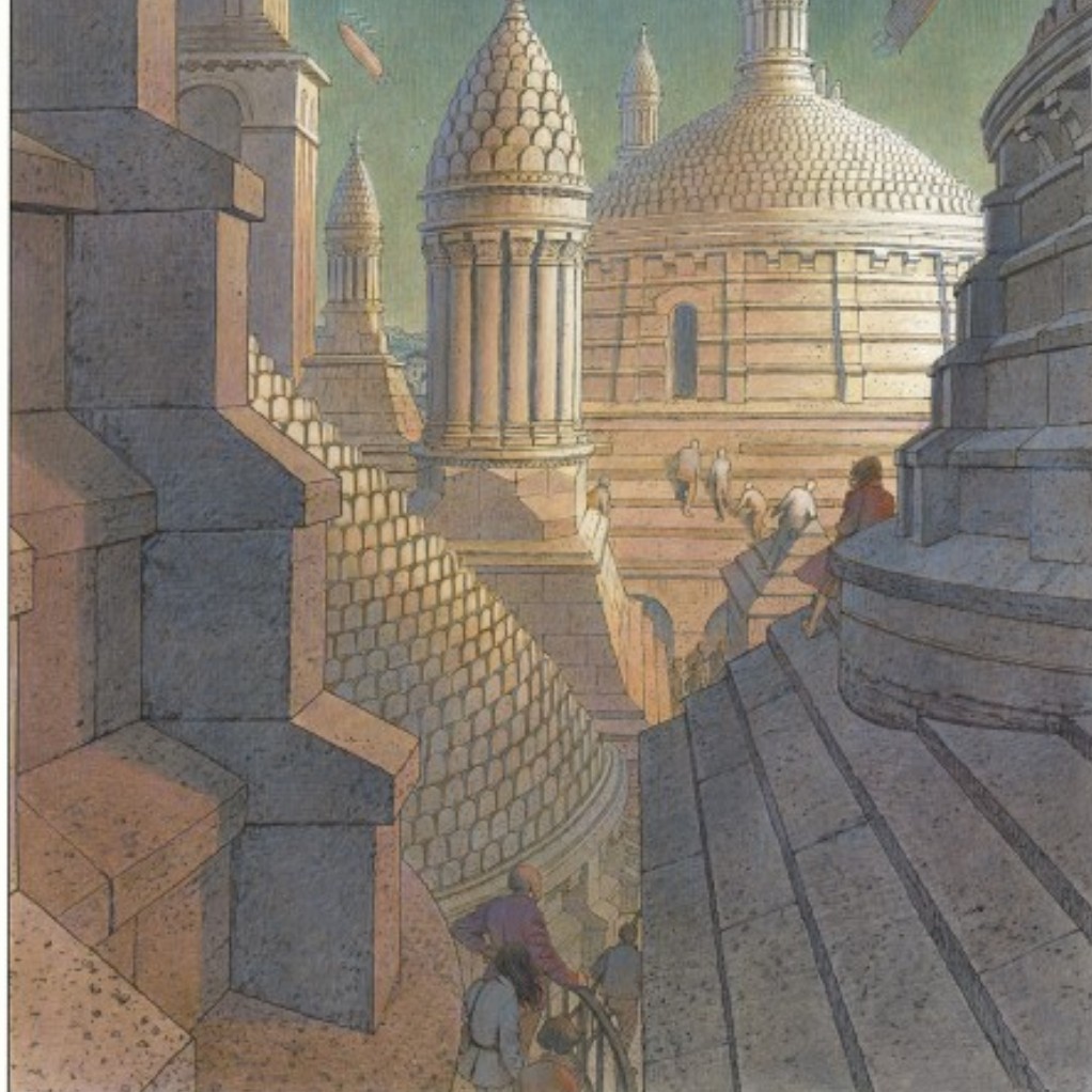 Tirage d'Art - Le Périgueux - François Schuiten - principal