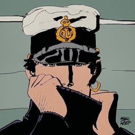 Estampe pigmentaire - Corto Maltese Dior - Hugo Pratt