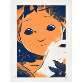 Sérigraphie Flor