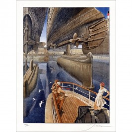 Alugraphie Schuiten - Retour à Cherbourg