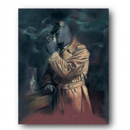 Tableau Blacksad 8 - Blacksad au bar