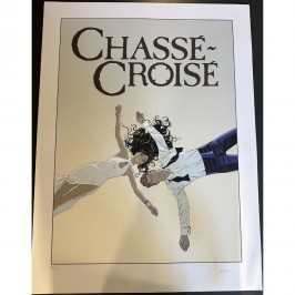 Sérigraphie Largo Winch - Chassé Croisé - Version normale