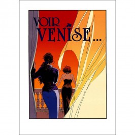 Sérigraphie Largo Winch - Voir Venise …