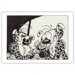 Digigraphie Marsupilami
