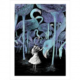 Tirage d'art Le Croquet de la Reine - Daria Schmitt