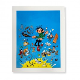 Tirage d'art - Gaston Des Boum et Des Paf - exclusivité 9e Store