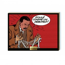 Tableau de collection Akimoff Blake et Mortimer, le collier