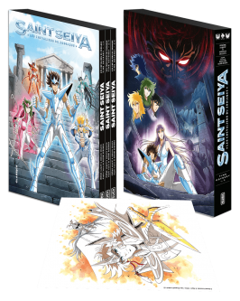 Coffret Saint Seiya - Time Odyssey T 1 - 2 - 3 + ex libris