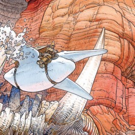 Affiche Moebius - Arzak - Echappée belle