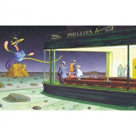 Affiche Moebius - Nighthawks