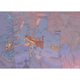 Affiche Moebius - Cristal Sea