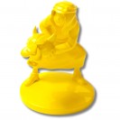 Figurine Tintin - Abdallah au tigre - Jaune - principal