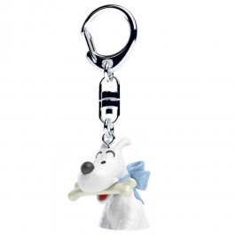 Porte-clés buste Milou PVC