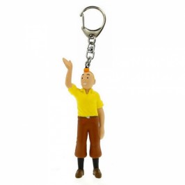 Porte-clés PVC Tintin qui salue