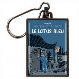 Porte-clés métal - Album Lotus colorisé