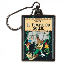 Porte-clés métal - Album Temple du Soleil