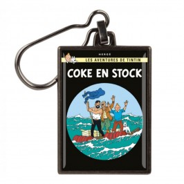 Porte-clés métal - Album Coke en stock