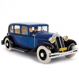 Véhicule de Collection Tintin au 1/12 - La Chrysler de Nanking - Le Lotus Bleu