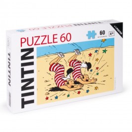 Puzzle Tintin - Les Dupondt dans le désert - 60 pièces + 1 poster
