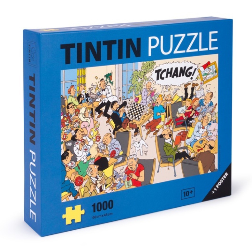 Puzzle Tintin - Tchang ! - 1000 pièces + 1 poster - principal
