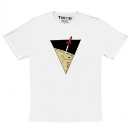 T-Shirt Tintin - Triangle Fusée