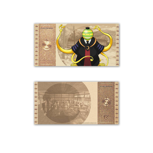 Ticket d'or Assassination Classroom - Jaune/Vert - principal