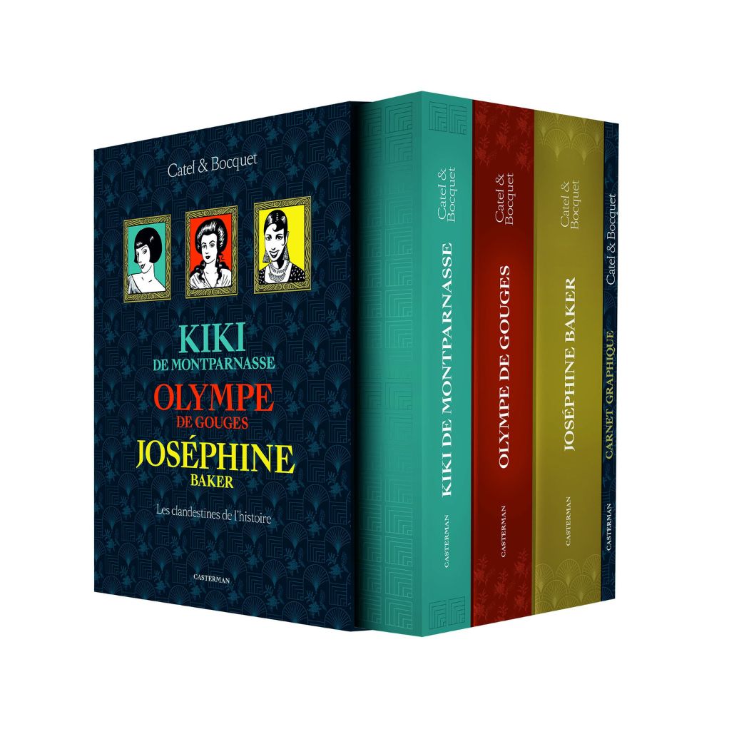 Coffret Les Clandestines de l'Histoire - principal