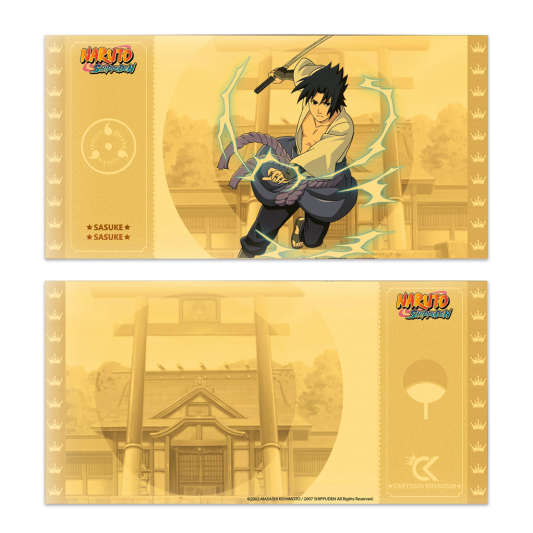 Ticket d'or Naruto Shippuden - Sasuke - principal